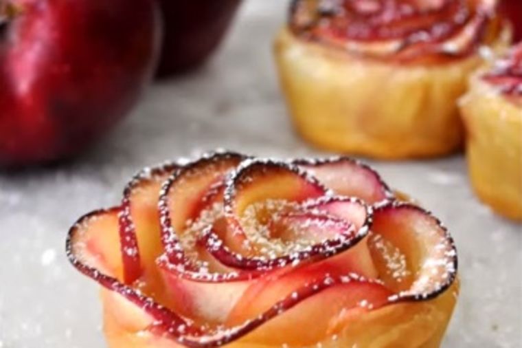 Cvetovi od jabuka - savršena dekorativna poslastica! (VIDEO)