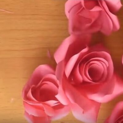 Tako jednostavno: Kako da napravite savršene ruže od papira! (FOTO)