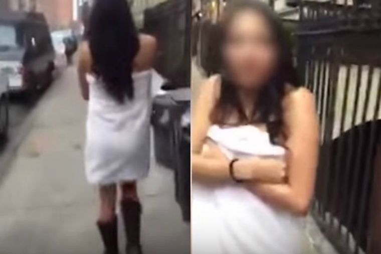 Gola i ponižena, smejao joj se ceo Njujork: Brutalna osveta prevarenog muža (VIDEO)