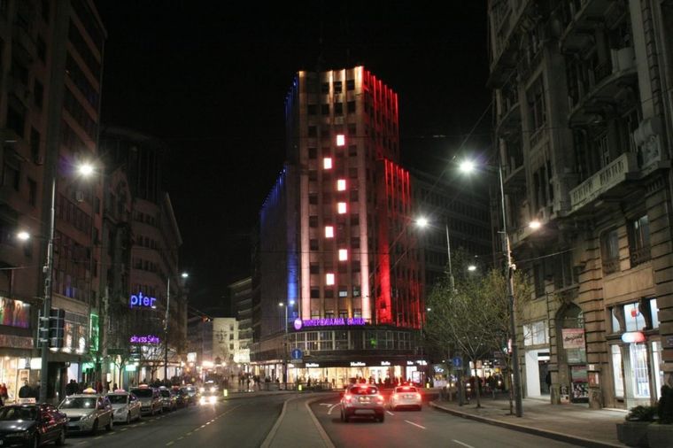 Beograd saoseća sa Briselom: Srpska prestonica u bojama belgijske zastave! (FOTO)