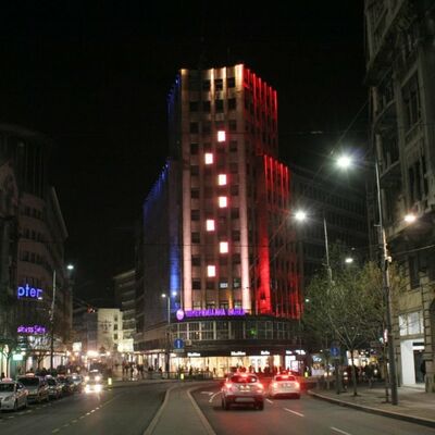 Beograd saoseća sa Briselom: Srpska prestonica u bojama belgijske zastave! (FOTO)