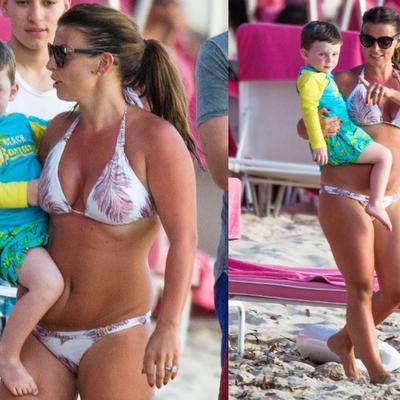 Ponosna na sebe posle 3 porođaja: Supruga fudbalera pokazala kako izgleda žensko telo! (FOTO)