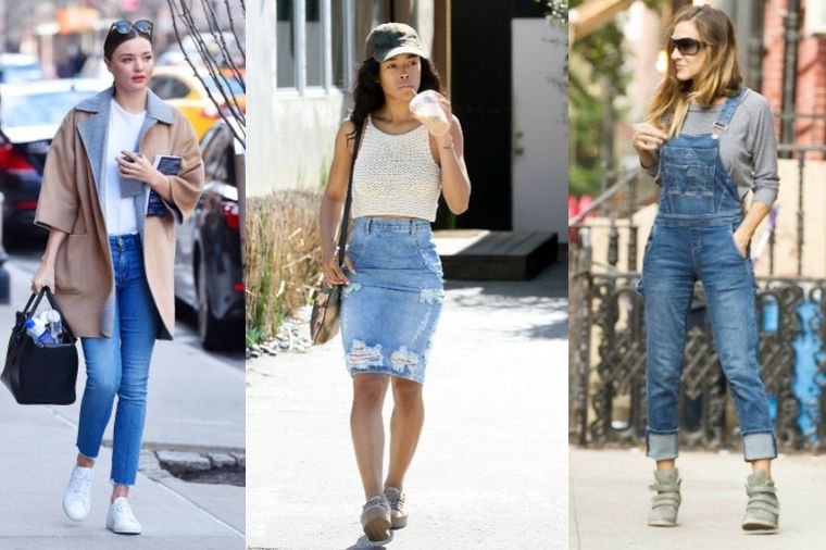 Šik kombinacije džinsa i patika: Inspiracija za modni trend koji nikad ne umire! (FOTO)