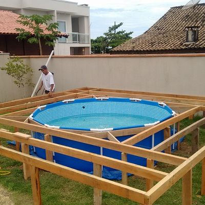 Tata ispunio želju deci: Hteli bazen, napravio im genijalnu stvar! (FOTO)