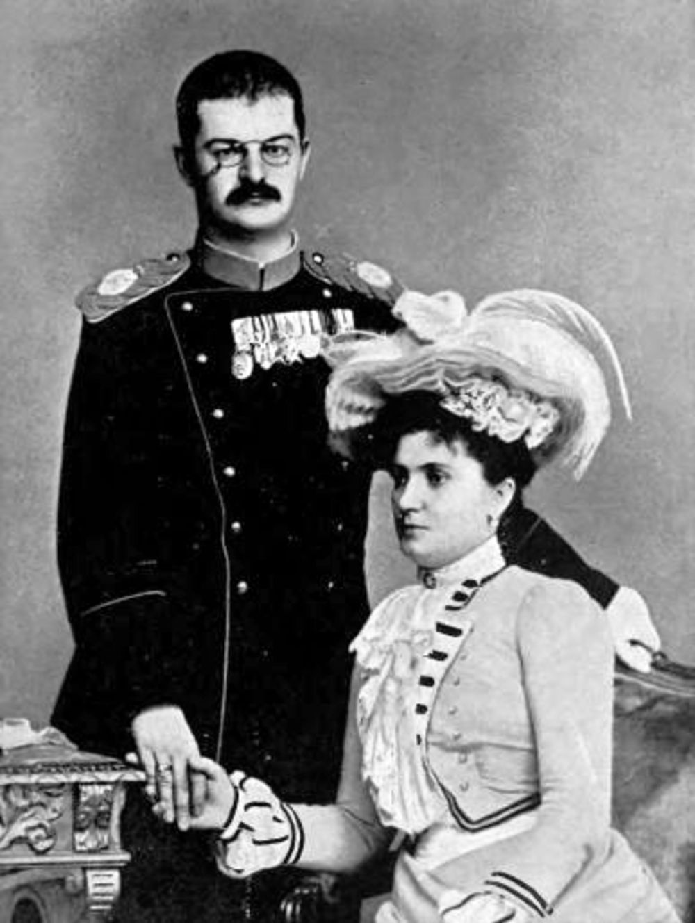 Kralj Aleksandar i kraljica Draga  