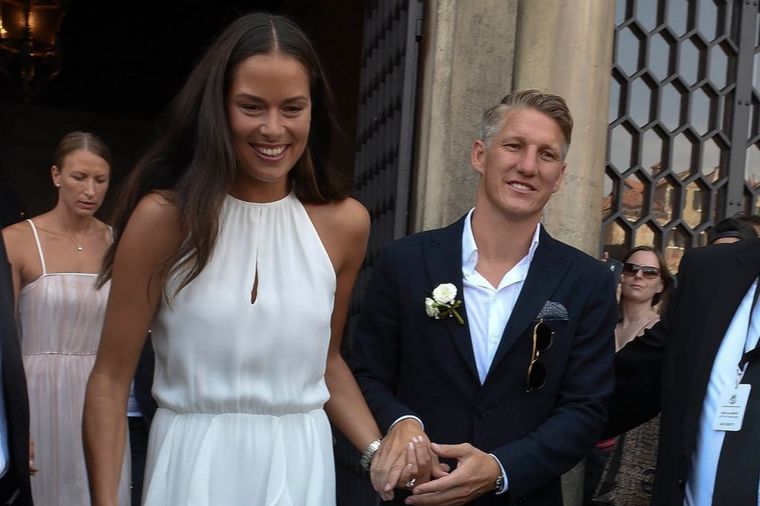 Venčali se Ana i Bastijan: Ovako teniserka izgleda u venčanici! (FOTO, VIDEO)