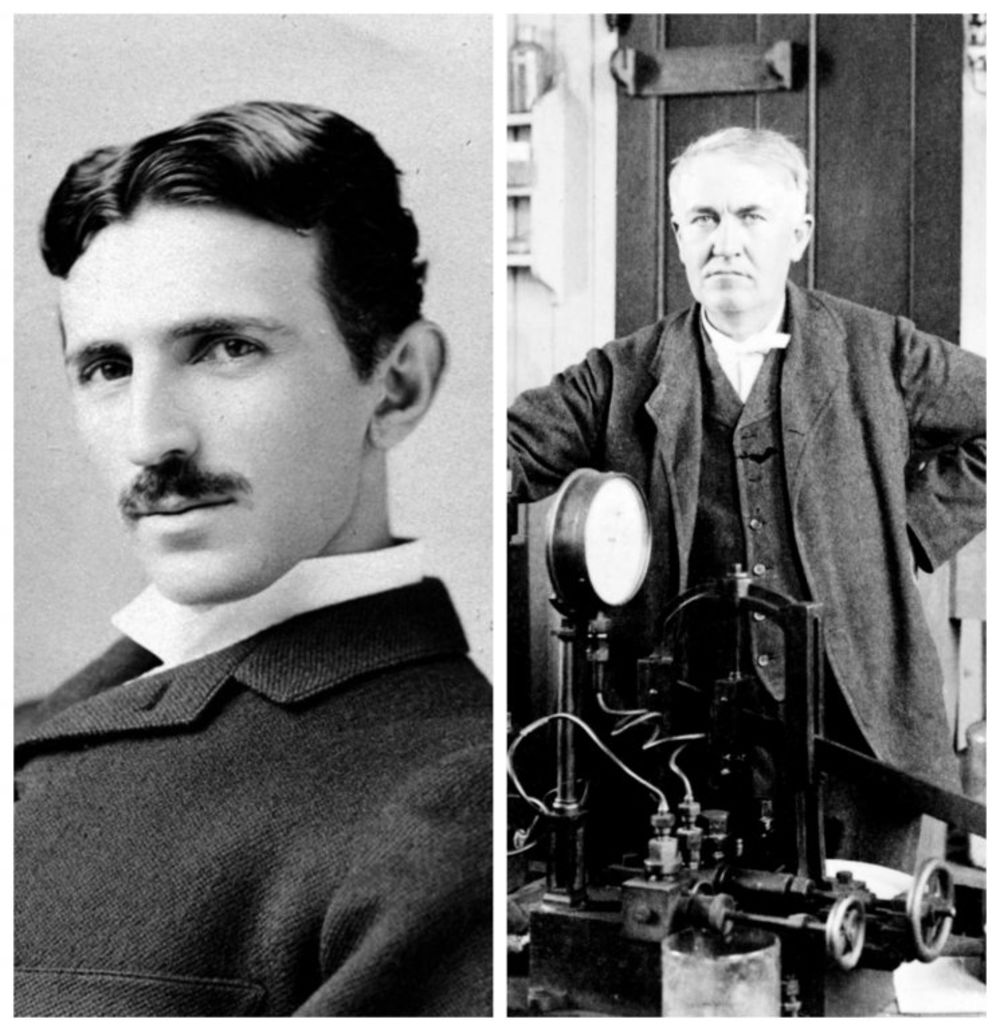 Nikola Tesla, Tomas Edison