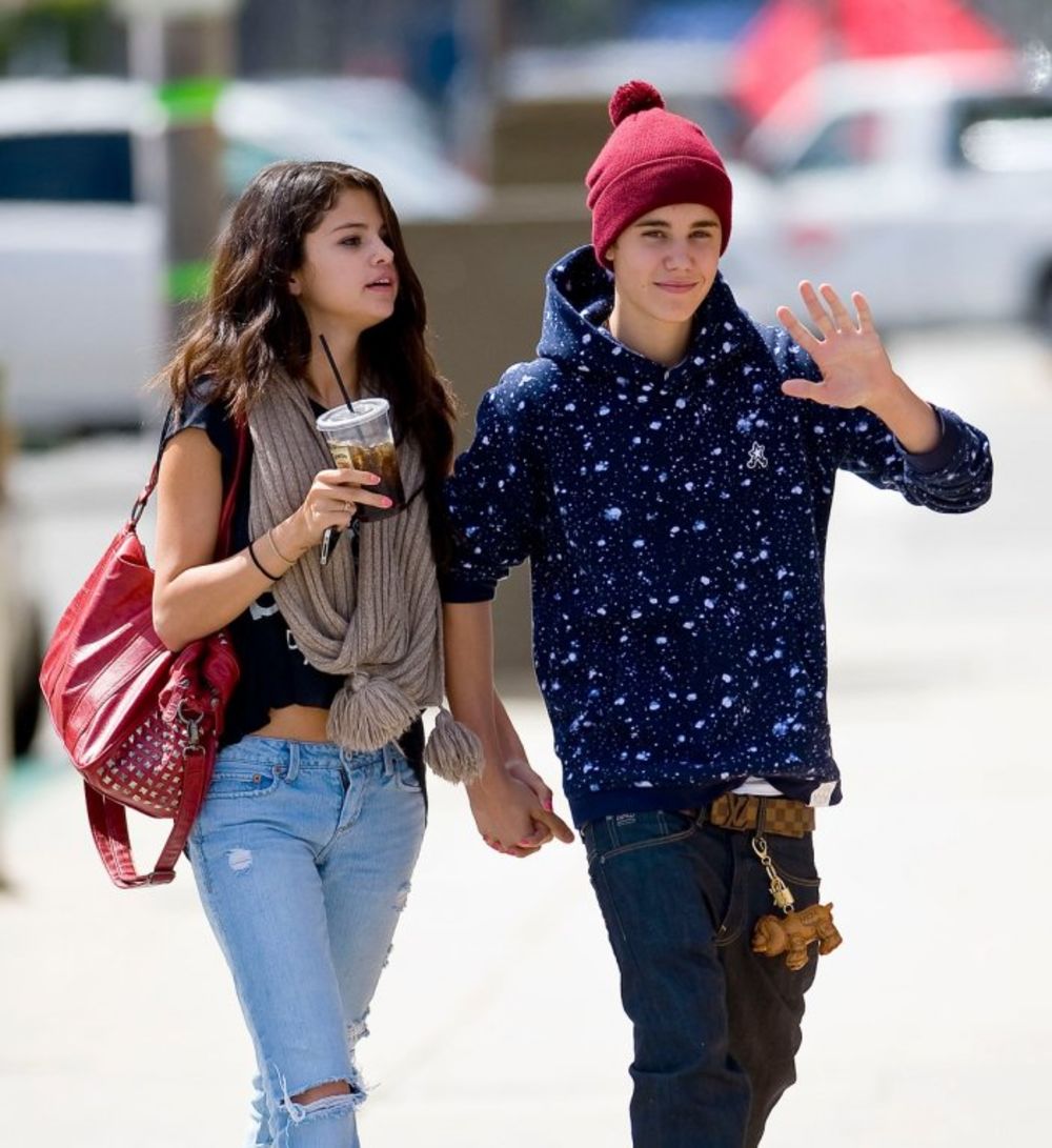 Selena Gomez, Džastin Biber