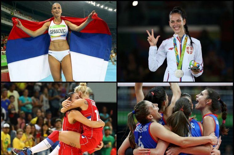 Našim sjajnim sportistkinjama čestitamo na neverovatnom uspehu, a ne na lepoti!