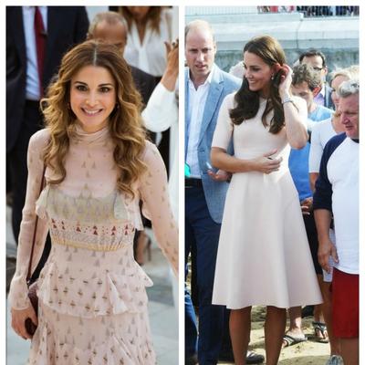 Borba apsolutnih vladarki stila: Kraljica i vojvotkinja u romantičnoj pastelnoj haljni! (FOTO)