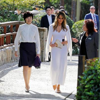 Japanci ostali nemi pred njenom lepotom: Elegancija kakva priliči samo Melaniji Tramp! (FOTO)