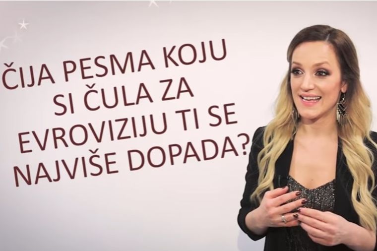 Tijana Bogićević: Najviše mi se sviđa naša pesma za Evroviziju (VIDEO)