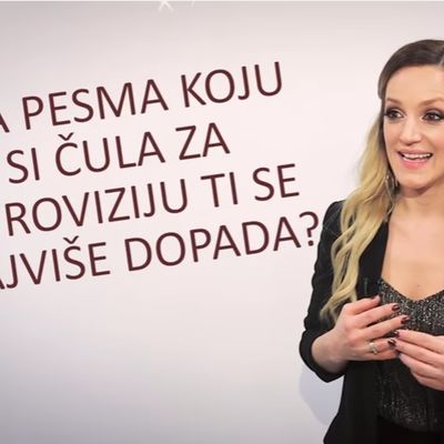 Tijana Bogićević: Najviše mi se sviđa naša pesma za Evroviziju (VIDEO)