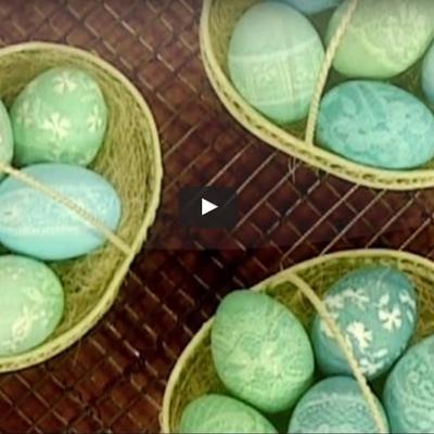 Kako da ukrasite jaja čipkom: Najženstvenija uskršnja dekoracija! (VIDEO)