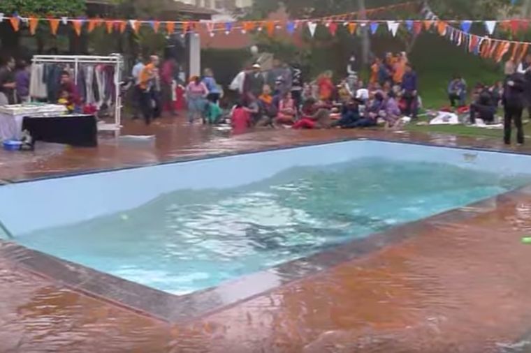 Počelo je kao žurka na bazenu: Niko nije mogao da predvidi šta će se desiti! (VIDEO)