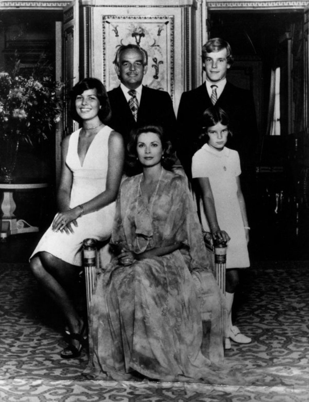 Grejs Keli, Princ Renije, Princ Albert, Princeza Stefani