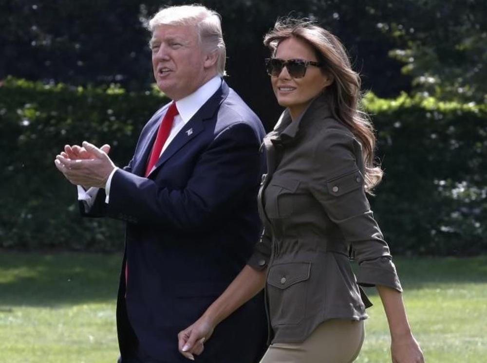 Melanija i Donald Tramp