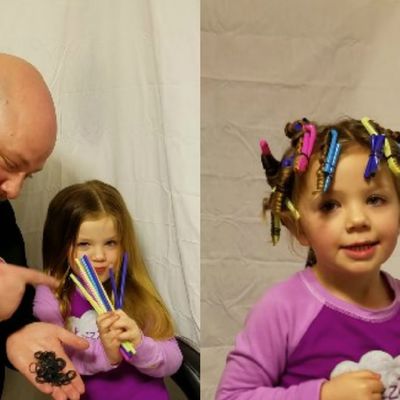 Namotao ćerkinu kosu oko slamčica: Sutradan ga oduševili rezultati! (VIDEO)