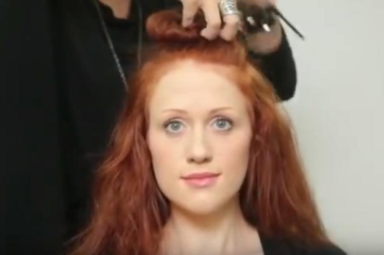 Došla u salon sa dugom crvenom kosom: Izašla kao potpuno druga osoba! (VIDEO)
