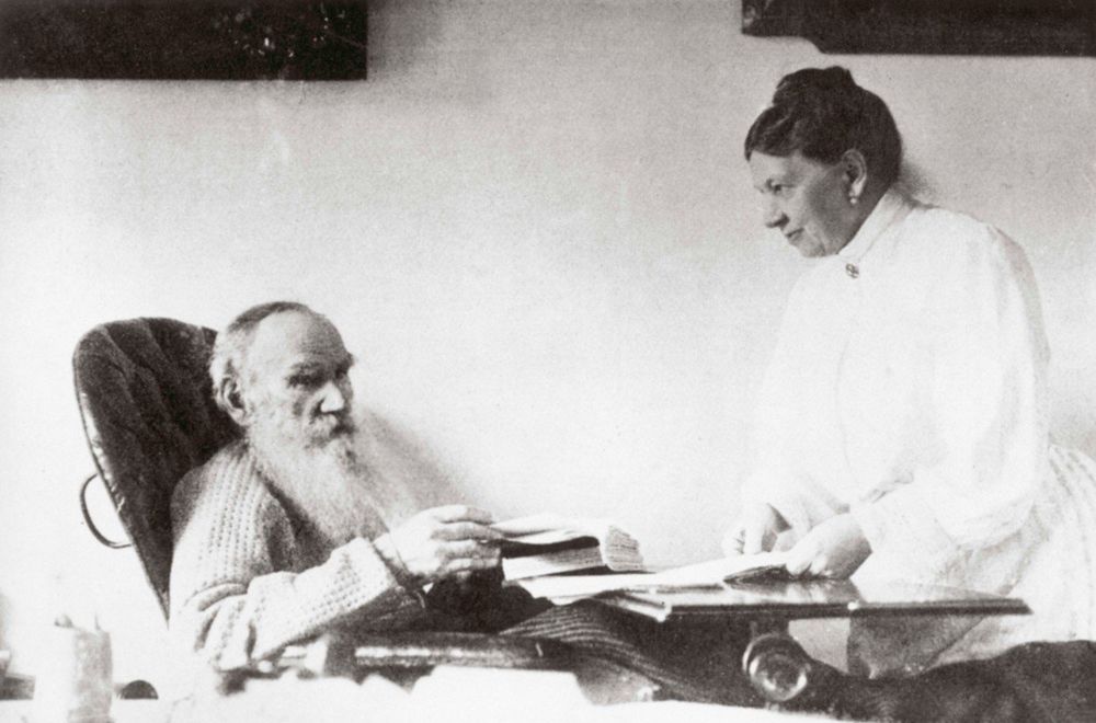 Sofija i Lav Tolstoj 