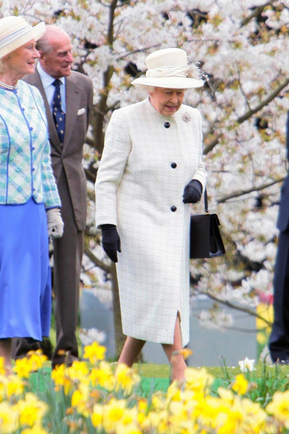 <p>Elizabeta II uvek ima i kukicu koja se vakumom zalepi kako bi mogla okačiti torbicu koja, iz jasnih razloga, ne sme biti na podu</p>