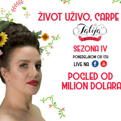 Talija - Život uživo, carpe diem: Pogled od milion dolara i neki moderan zvuk ovog proleća! (VIDEO)