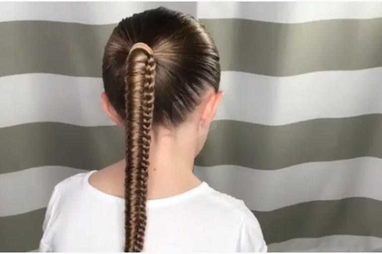 Frizura za kojom se svi okreću: Napravite sami kineske merdevine u kosi i oduševite sve (VIDEO)