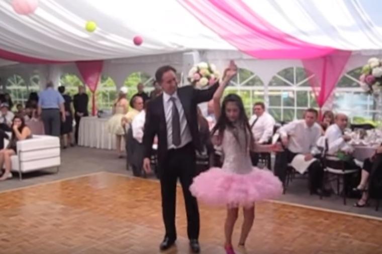 Počeo je kao lagani ples tate i ćerke: Gosti na proslavi nisu očekivali ovakav haos! (VIDEO)