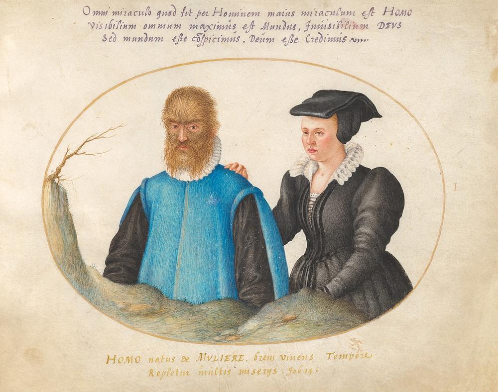 Petrus Gonsalvus i supruga 