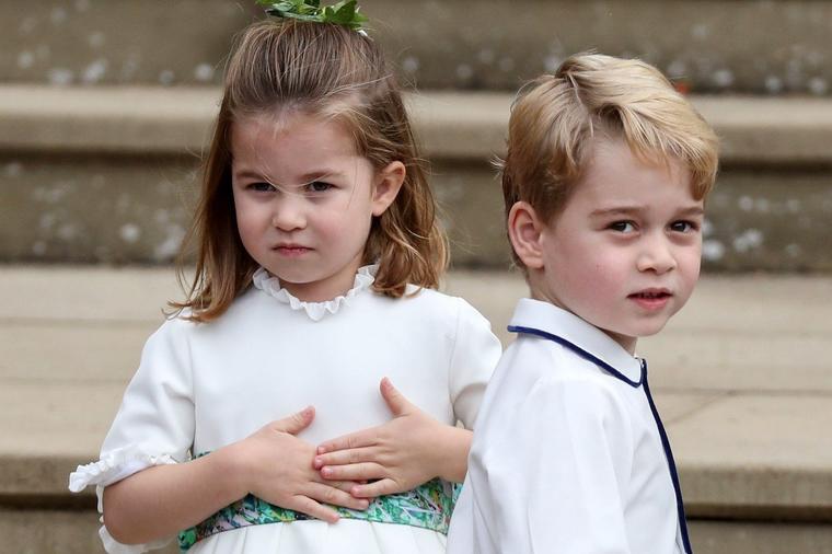Deca su se najbolje provela: Princ Džordž je opet bio u centru pažnje tokom kraljevskog venčanja! (FOTO)