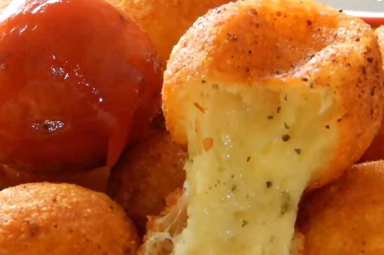 Šta se dobije kad se umuti sir, jaje i brašno: Slane krofnice koje ćete praviti bukvalno uz sve!