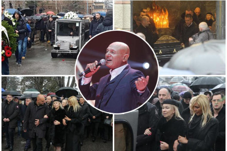 Šaban Šaulić sahranjen u Aleji zaslužnih građana: 7.000 ljudi došlo na poslednji ispraćaj legendarnog pevača