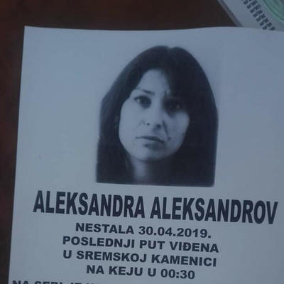 Aleksandra Aleksandrov nestala 30. aprila: Porodica moli za pomoć!