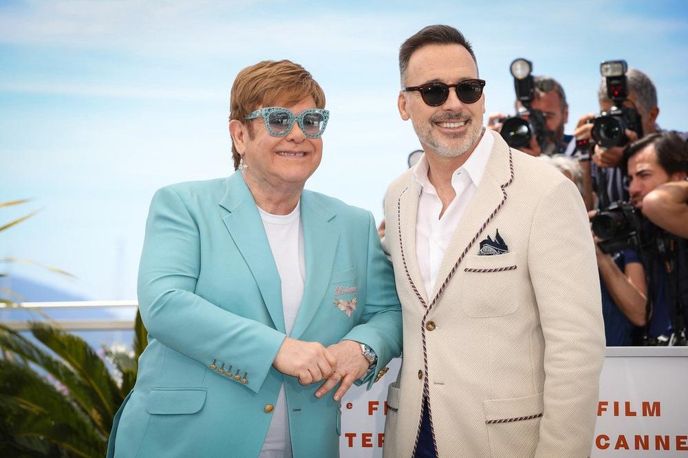 Elton Džon sa sadašnjim partnerom  