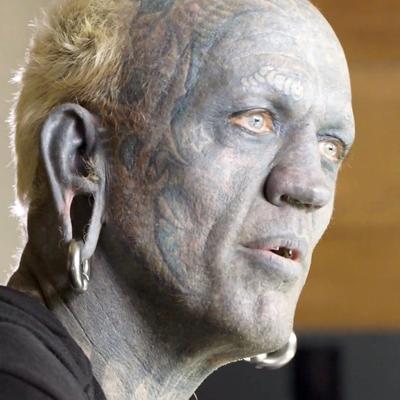 Laki Dajmon Rič izgleda kao lik iz horor filma: Ovo je priča čoveka sa najviše tetovaža na svetu!