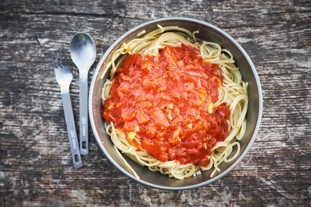 Špagete, Pasta