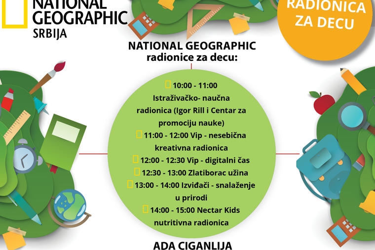 Pridružite se: Besplatna radionica Nacionalne  Geografije!