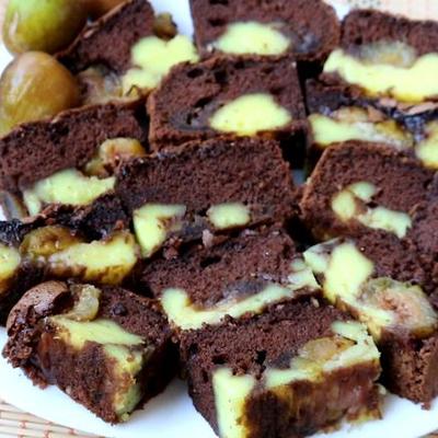 Šarene čokoladne kocke sa smokvama: Osvežavajući bakin kolač za svaki dan (RECEPT)