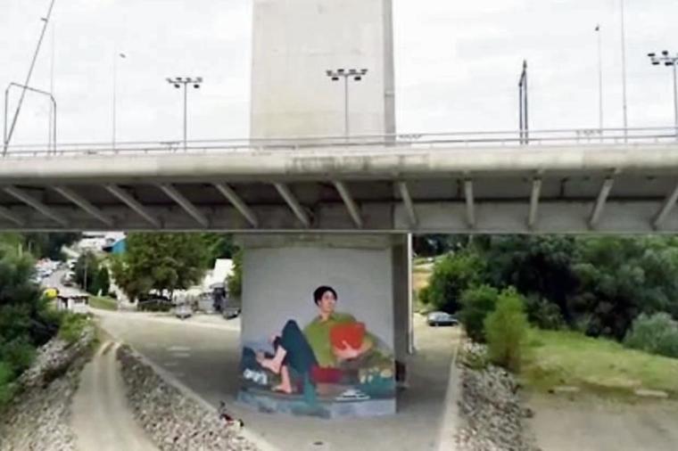 Zasadi drvo, zasadi svoj kiseonik: Mural kao podsticaj za zeleniji Beograd (FOTO)