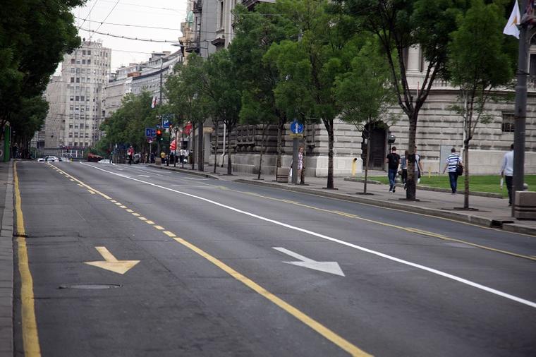 Beograd: Ulice od Slavije do Terazija danas zatvorene za automobile