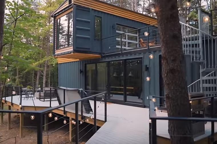 Čovek napravio kuću iz snova od kontejnera: Dobio luksuz za minimum novca! (FOTO, VIDEO)