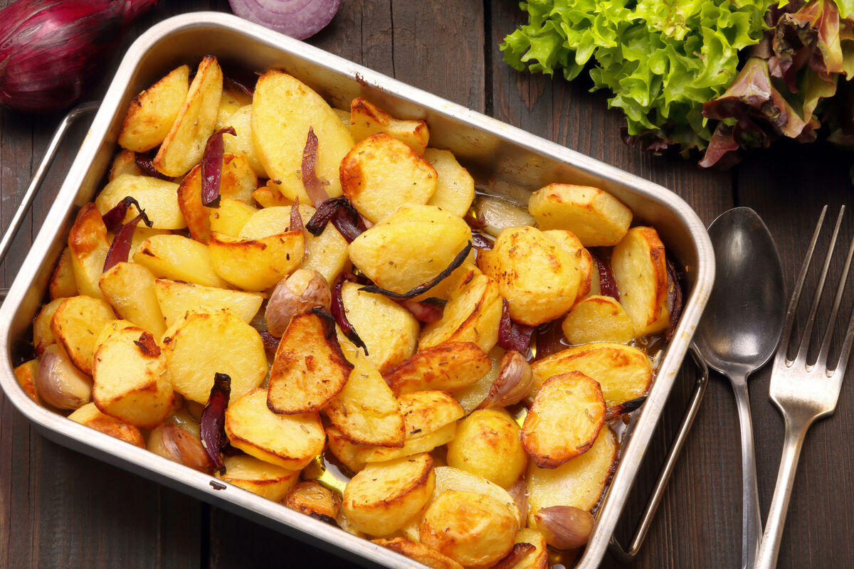 Рецепт язык с картошкой в духовке рецепт с фото
