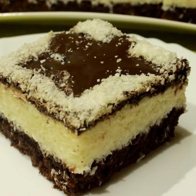Jeftin i brz kolač: Odlična kombinacija kokosa i čokolade! (RECEPT, VIDEO)
