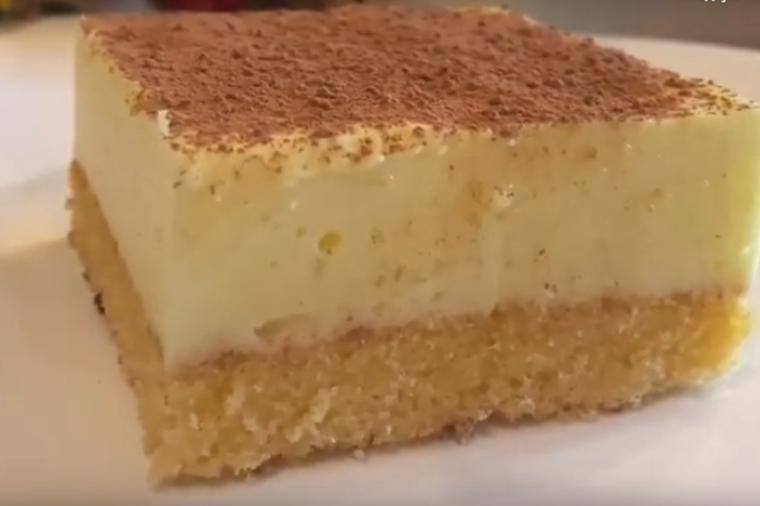 Mekana krempita: Kalorični desert za utehu! (RECEPT, VIDEO)