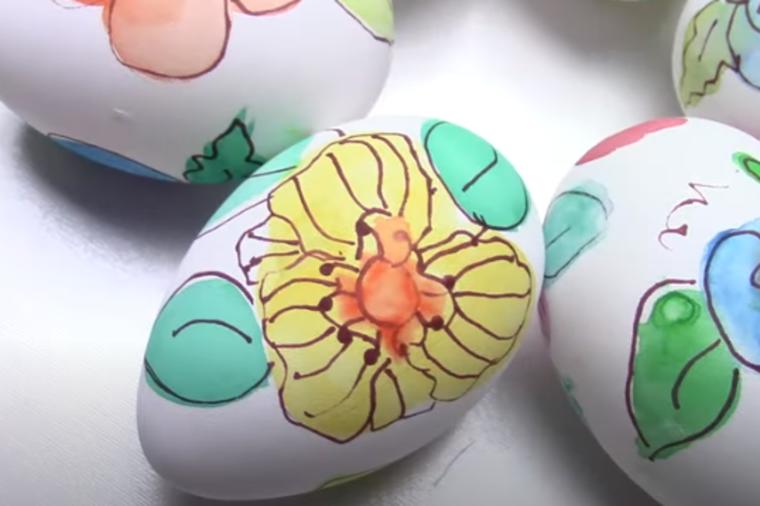 Pastelno cveće: Jednostavan trik za savršeno ofarbana Uskršnja jaja! (VIDEO)