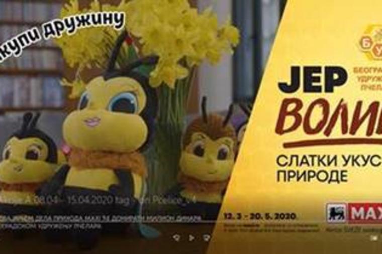 Sarica Kraljica pomaže odbeglim rojevima pčela u Beogradu