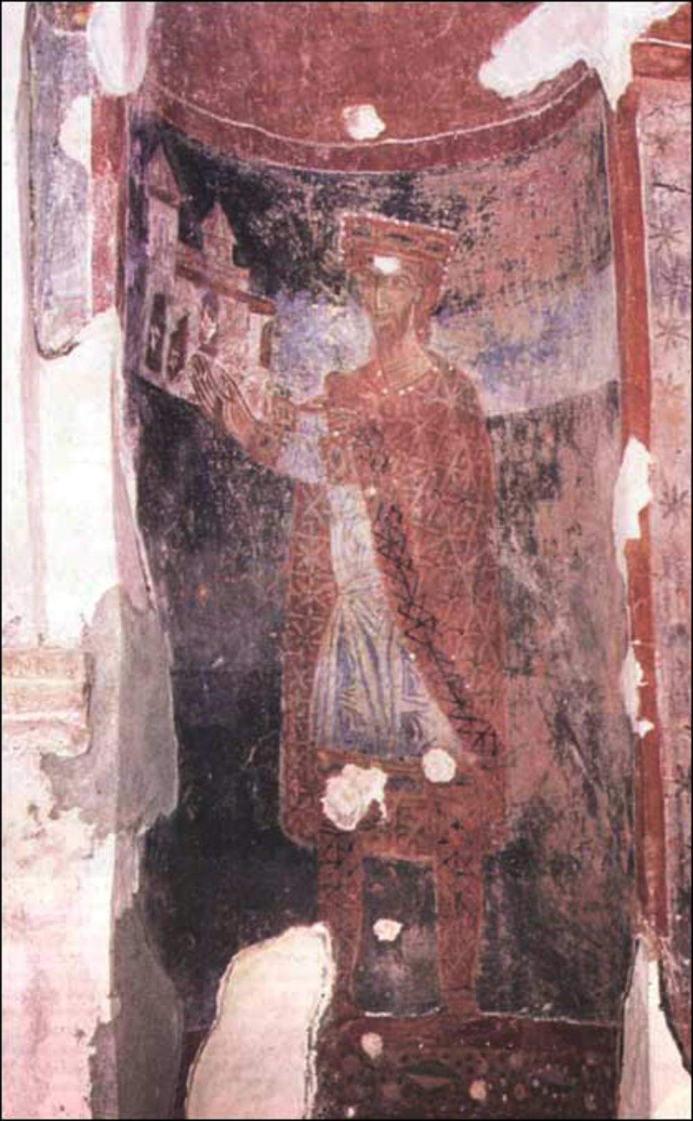 Mihailo Vojislavljević, ktitorski portret iz crkve svetog Mihaila u Stonu