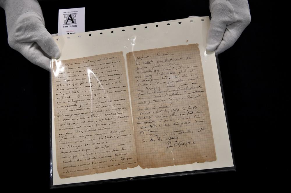 Pismo koje je Van Gog uputio Polu Gogenu