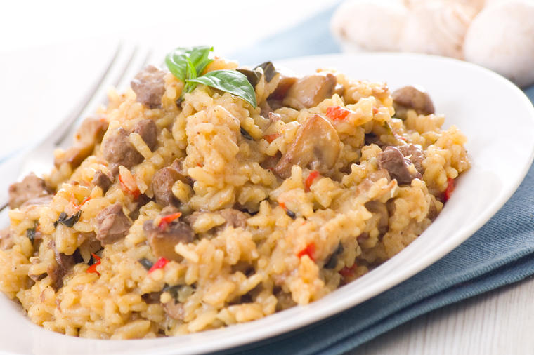 RUČAK ZA DANAS: Posni rižoto sa pečurkama! (RECEPT)