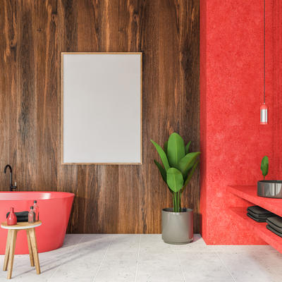 Zašto je crvena boja najbolja ideja za uređenje kupatila: Prosto savršeno! (FOTO)